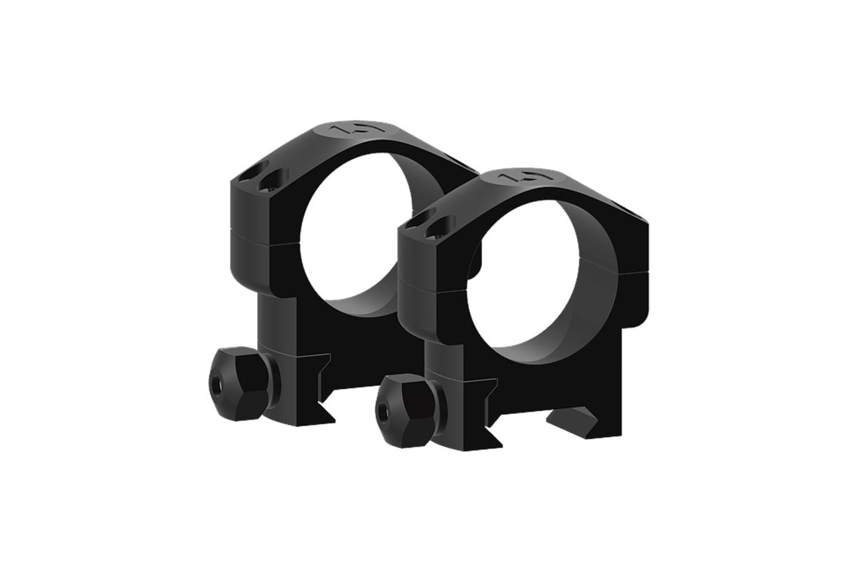 ModSupp 34mm Scope Rings-8/12 mm Height-Weawer / Picatinny