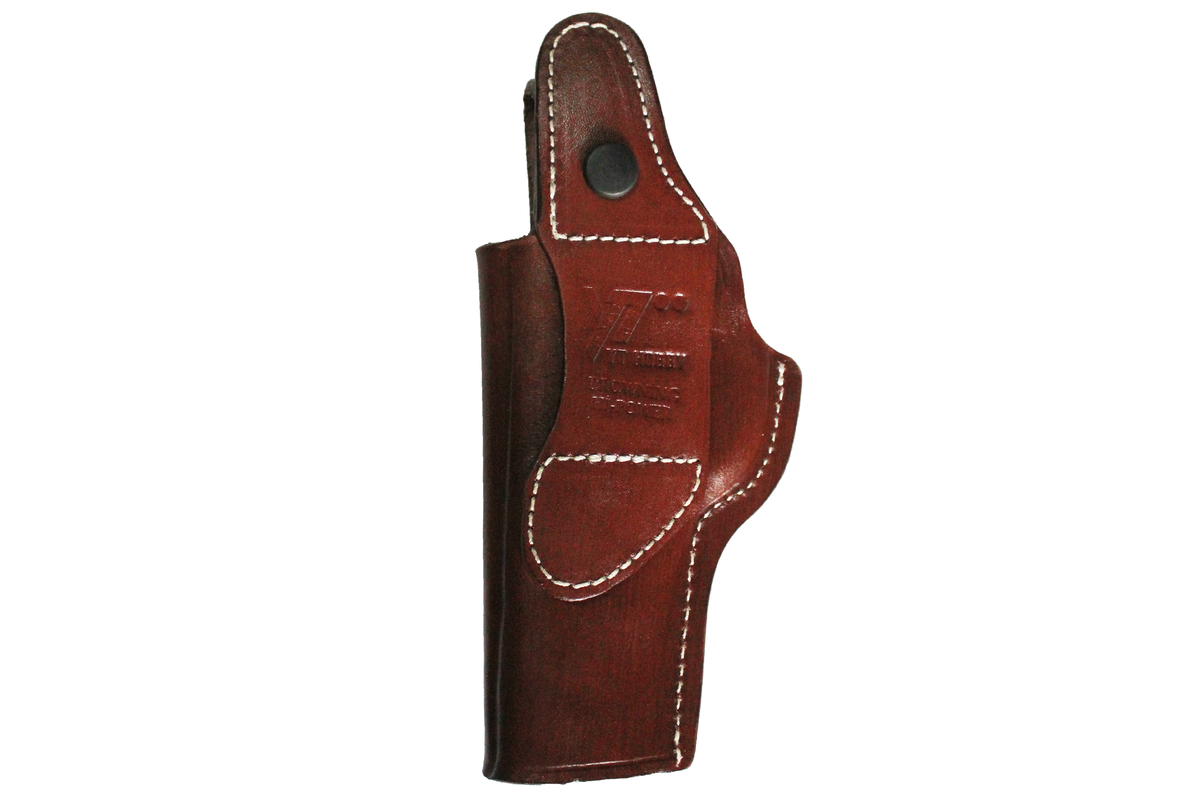 Metal Clip Belt - Brown